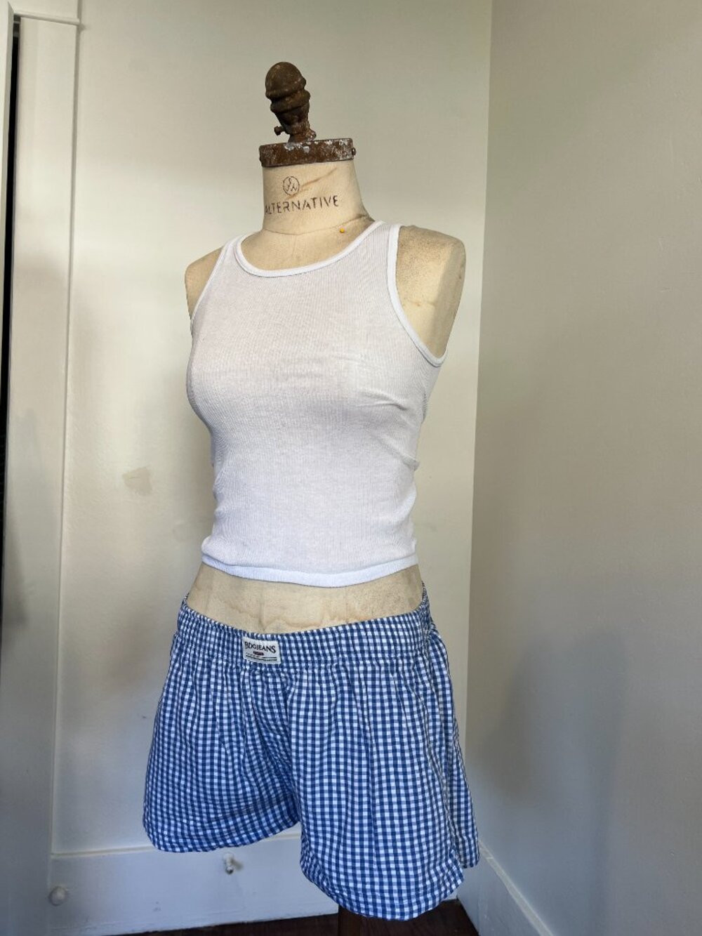 BDG | Gingham Boxer Shorts